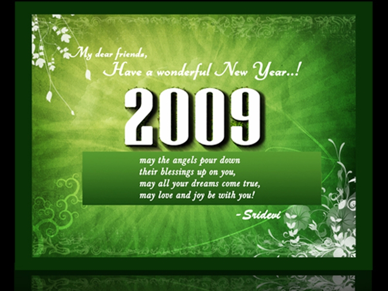 Happy New Year 2009!